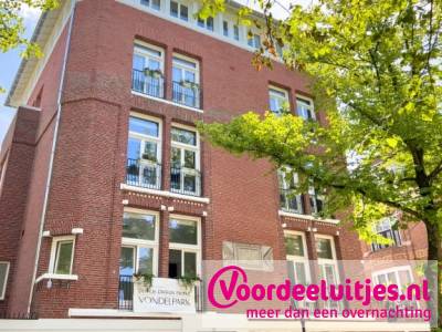 Actie logies arrangement - Dutch Design Hotel Vondelpark