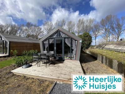 Gezellig 4 persoons Tiny House bij het National Park De Biesbosch nabij Dordrecht