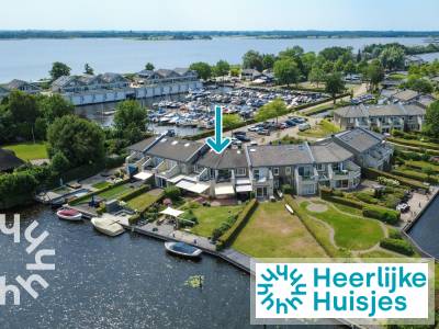 Ruim 2 persoons appartement nabij Giethoorn met een prachtig uitzicht over het water