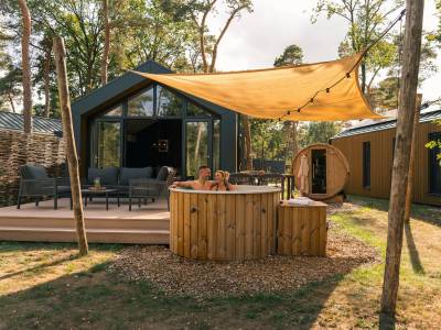 Boslodge met hottub & sauna | 4 pers.