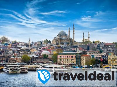 Stedentrip naar de bijzondere stad Istanbul incl. vlucht, transfer en ontbijt
