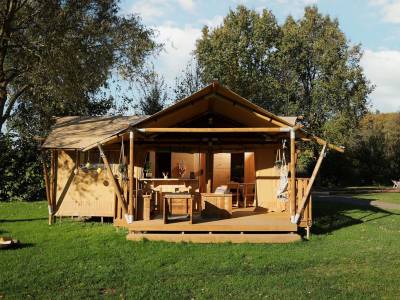 Glamping tent La Vida Aqua | 5 Pers.