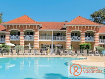 Residentie Les Dunes du MΓ©doc 6 personen - 1 slaapkamer + 1 slaaphoek - Terras of balkon - Uitzicht op het zwembad