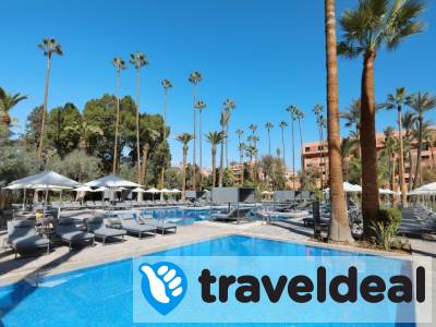 Verblijf in prachtig 5*-hotel in Marrakech incl. vlucht, transfer en ontbijt of halfpension
