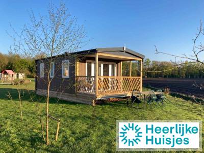 Fantastisch gelegen 4 persoons chalet op een park in Drenthe