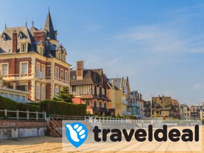 FLASHDEAL ⚡ 4*-hotel aan het strand van Trouville-sur-Mer in Normandië incl. ontbijt