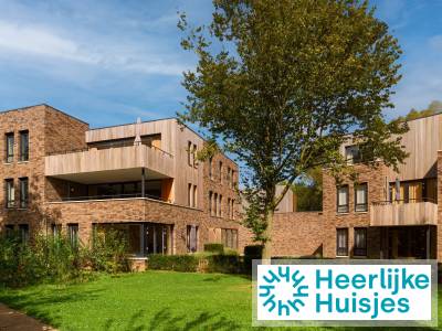 Appartement voor 6 personen nabij wellness en golfbaan op resort vlakbij Maastricht.
