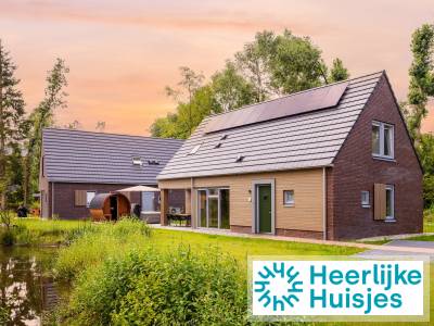 Vakantiewoning voor 8 personen op een vakantiepark in Drenthe