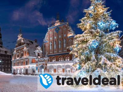 Kerst in Riga! Inclusief vlucht, transfer, ontbijt en wandeltour door de stad met bezoek aan de kerstmarkt