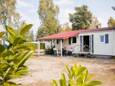 Chalet met overdekt terras en omheinde tuin | 4 personen | Huisdier