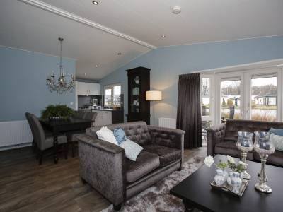Strandhuis Deluxe: 2-6 personen (zonder TV)