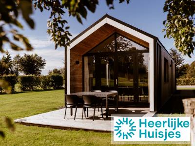Moderne 4-persoons tiny house op vakantiepark Eigen Wijze