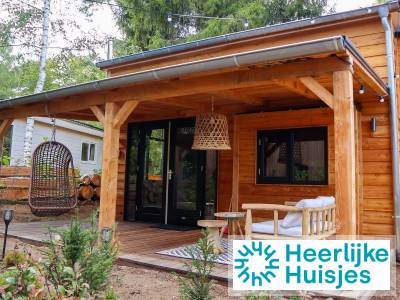 Tiny House voor 4 personen op vakantiepark Beekbergen midden op de Veluwe
