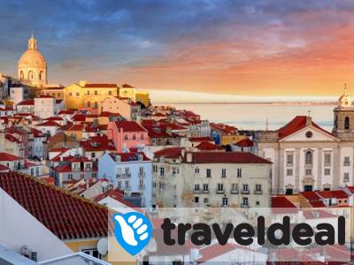 Ontdek de historische binnenstad van Lissabon incl. ontbijt en vlucht