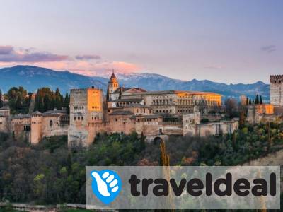 FLASHDEAL! ⚡ Complete fly & drive vakantie door Andalusië!