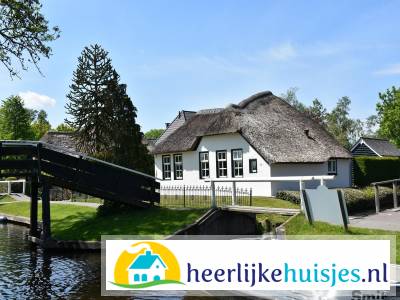 Toplocatie! 4- tot 8-persoons vakantiehuis in Giethoorn