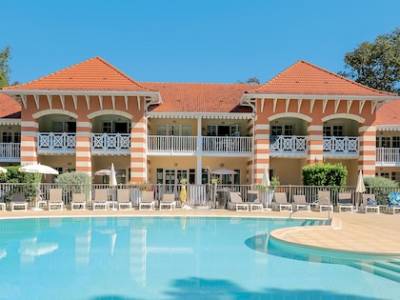 Residentie Les Dunes du MΓ©doc 5 personen - 1 slaapkamer - Terras of balkon - Uitzicht op het zwembad