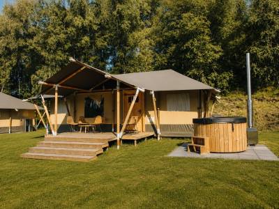 Glamfield Lodge II met hottub | 6 Pers.