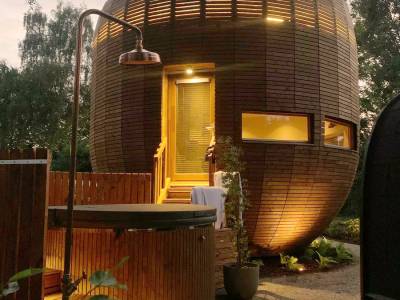 The Nutshell met hottub en sauna | 2 personen