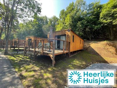 4 persoons lodge op vakantiepark Hameau de lOurthe in Houffalize