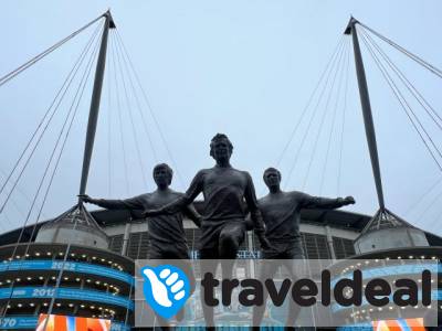 Onvergetelijke voetbalreis naar Manchester inclusief wedstrijdticket voor ⚽Manchester City FC⚽, vlucht, ontbijt  en vele extras!