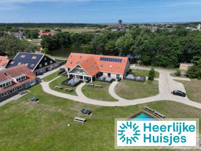 Luxe 20 persoons groepsaccommodatie in de Vleien op Ameland