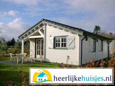 Mooie 4 persoons bungalow met een unieke ligging in het Drents-Friese Woud
