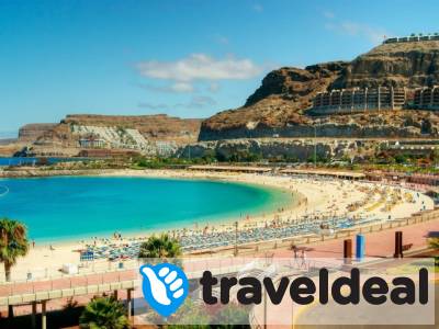 Zonnen in het populaire Maspalomas op Gran Canaria incl. vlucht, transfer  en ontbijt of o.b.v. halfpension