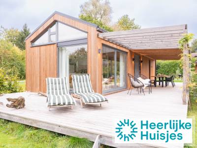 4 persoons Tiny House met ruime tuin op vakantiepark de Kremmer.