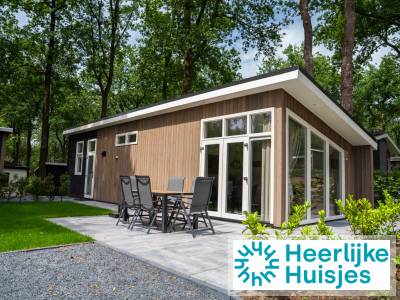 4 persoons chalet op vakantiepark de Rimboe in Hoenderloo op de Veluwe.