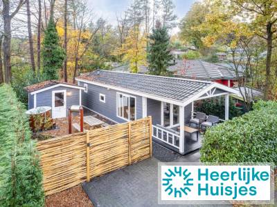 2 persoons lodge met hottub in de tuin op de Thijmse Berg in Rhenen