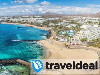 Geniet van de eeuwige zon op Lanzarote in Costa Teguise incl. vlucht en ontbijt of o.b.v. halfpension of all-inclusive