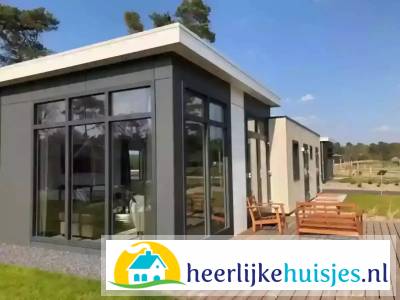 4 persoons chalet bij het water