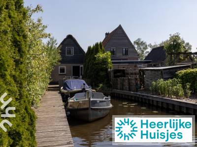 Supermooi gelegen 4 persoons vakantiehuisje in Giethoorn.