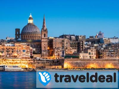 Verblijf op het prachtige Malta in een 5*-hotel incl. vlucht, transfer en ontbijt of halfpension