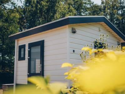 Comfort kampeerplaats met privé sanitair