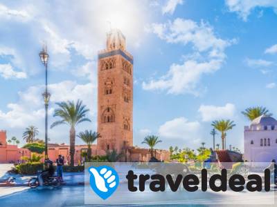 Verblijf in het hart van Marrakech incl. vlucht, transfer en ontbijt of halfpension