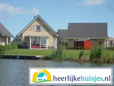 Mooi 6 persoons vakantiehuis aan het water in Medemblik, aan het IJsselmeer.