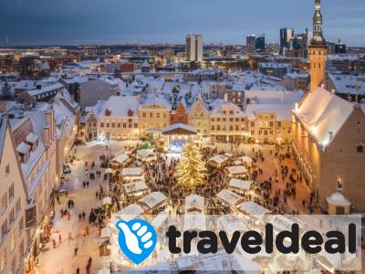 Kerst in Tallinn incl. vlucht, transfer, ontbijt en bezoek aan de kerstmarkt