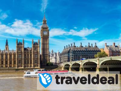 4*-Stedentrip Londen incl. vlucht, ontbijt en Londen City Cruise