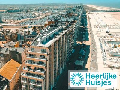 Ruime 6-persoons vakantiewoning met zeezicht in Blankenberge, West-Vlaanderen
