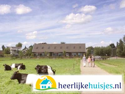 Luxe 8 persoons vakantiehuis op het erf van een boerderij vlakbij Rotterdam en Gouda.