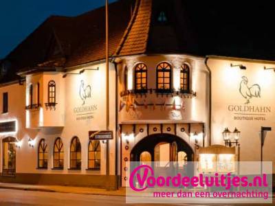 Actie logies ontbijtarrangement - Boutique Hotel Goldhahn