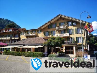 Rustiek hotel nabij Interlaken incl. ontbijt en vele extras