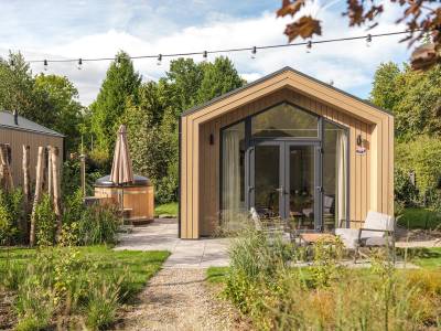 Tiny Lodge met Hottub | 4 personen