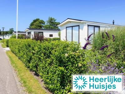 Knus 4 persoons chalet op een vakantiepark in Noordwijk