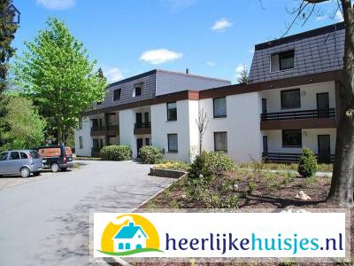 Knus 4 persoons vakantieappartement in Winterberg nabij de golfbaan.