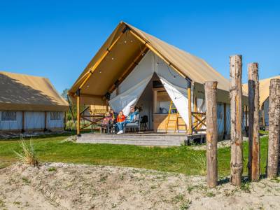 Glampingtent Beachfront Luxe 4
