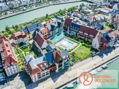 Premium residentie PresquIle de la Touques 8 personen - 3 slaapkamers - Terras of balkon - Capitainerie gebouw