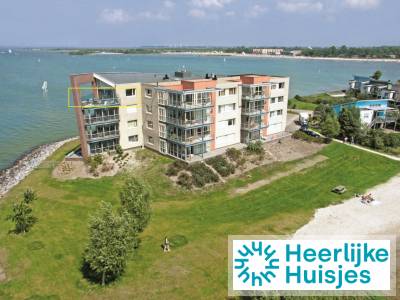 Ruim 4-persoons appartement met sauna en uitzicht over het IJsselmeer in Makkum